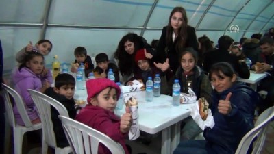 Mardin'de Sığınmacılara Yardım