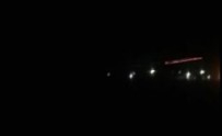 TACİZ ATEŞİ - Telabyad'daki Teröristlerin Gece Boyu Açtığı Taciz Ateşi Kamerada
