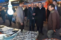 Vali Su, Esnafı Ziyaret Etti