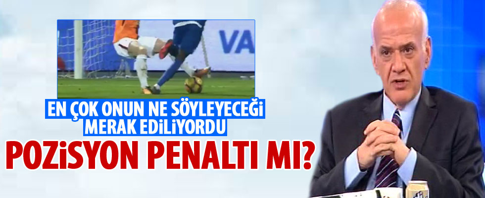 Ahmet Çakar tartışılan penaltı için ne dedi?