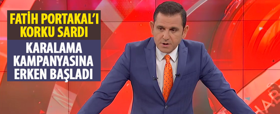 Fatih Portakal fena tutuştu