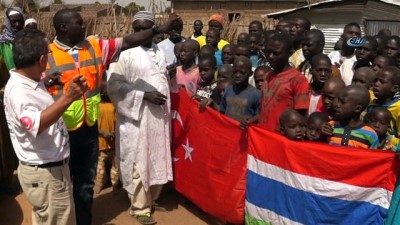 Gambiya'dan Türk Bağışçıların Yardımlarına Sıcak Teşekkür