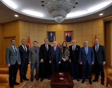 Başkan Sözlü'den MHP Lideri Bahçeli'ye Ziyaret