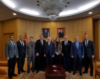 TEMEL ATMA TÖRENİ - Başkan Sözlü'den MHP Lideri Bahçeli'ye Ziyaret