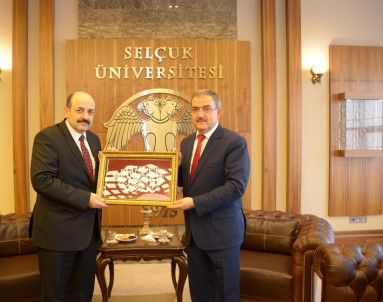 YÖK Başkanı Saraç'tan, Selçuk Üniversitesine Ziyaret