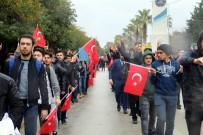FIRAT ÇAKIROĞLU - Antalya'da Ülkücü Gençler, Fırat Yılmaz Çakıroğlu İçin Yürüdü