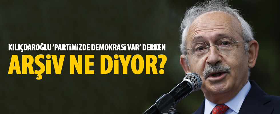 Kılıçdaroğlu: Kurultayımızda demokrasi vardı