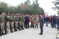 Ergani'de 35 Güvenlik Korucusu Afrin'e Uğurlandı