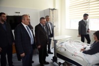 METIN ÇELIK - Milletvekili Çelik Ve Başkan Arslan, Yeni Taşköprü Devlet Hastanesi'ni Ziyaret Etti