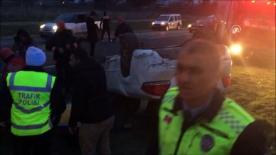 Silivri'de Trafik Kazası Açıklaması 1 Yaralı