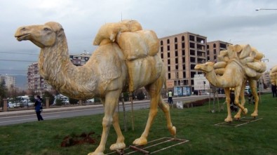 Uluslararası İpekyolu Deve Kervanıyla Süslendi