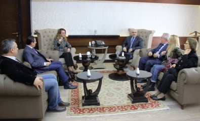 Uslu Ve Demircan'dan Vali Köşger'e Ziyaret