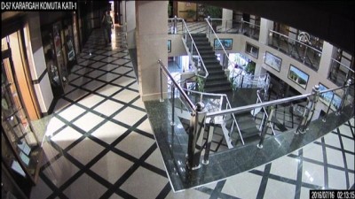 15 Temmuz'da ÖKK'da Yaşananların Güvenlik Kamerası Görüntüleri