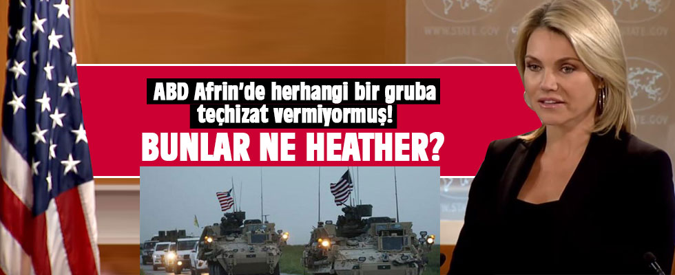 ABD: Hiç bir gruba teçhizat vermiyoruz