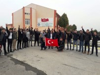 HACI BAYRAM - Ayvalıklı Ülkücüler Şehit Fırat Yılmaz Çakıroğlu'nu Unutmadı