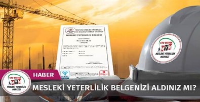 GTO Destek Mym'den Mesleki Yeterlilik Belgenizi Aldınız Mı?