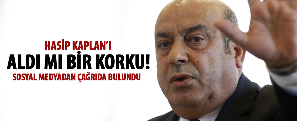 Hasip Kaplan tutuştu
