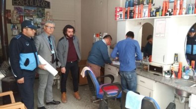 Selendi'de Sigara Denetimleri