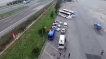 Anadolu Otoyolu'nda Drone Destekli Yol Uygulaması