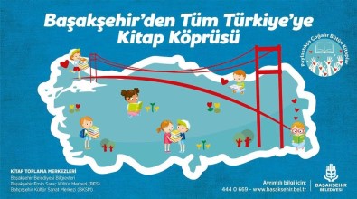 Başakşehir'e Tüm Türkiye'den Kitap Köprüsü