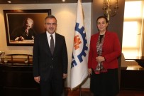 SALTUKOVA - Başkan Köşker'e Zonguldak'tan Konuk