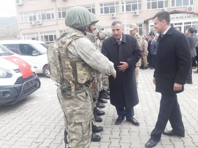 Çermik Ve Çüngüş'ten 26 Güvenlik Korucusu Afrin'e Uğurlandı