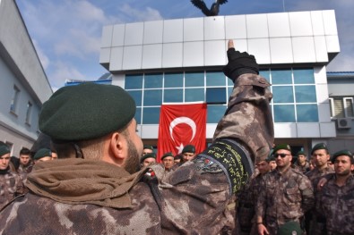 Erdoğan'a Suikast Düzenleyenleri Yakalayan Özel Harekatçılar Afrin'e Uğurlandı