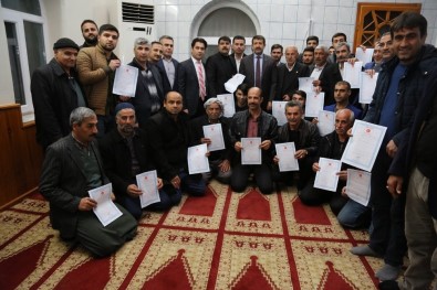 Eyyübiye'de Tapu Sevinci