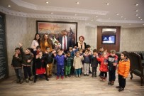 CEMAL AKIN - Minik Öğrenciler Belediyeyi Ziyaret Etti
