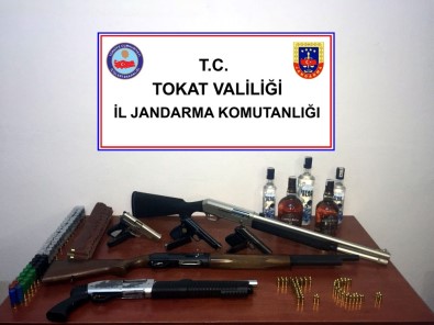 Tokat'ta Silah Kaçakçılarına Yönelik Operasyon