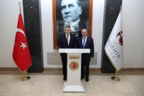 İSMAİL RÜŞTÜ CİRİT - Yargıtay Başkanı Cirit'ten Vali Çakacak'a Ziyaret