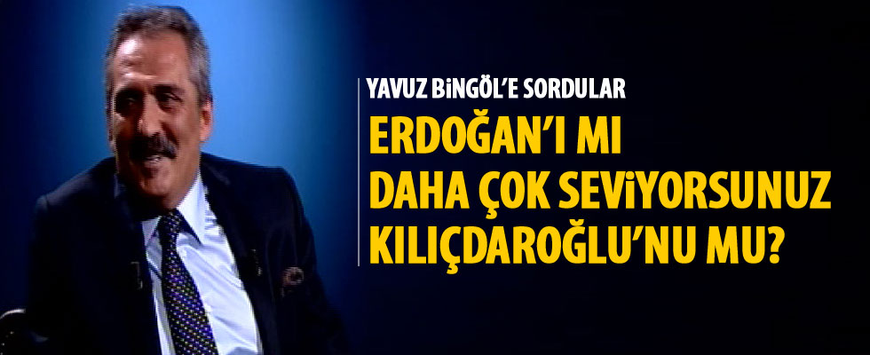 Yavuz Bingöl'e 