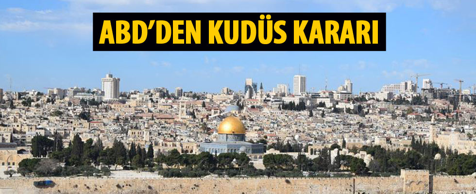 'ABD Büyükelçiliğini 14 Mayıs'ta Kudüs'e Taşıyacak'