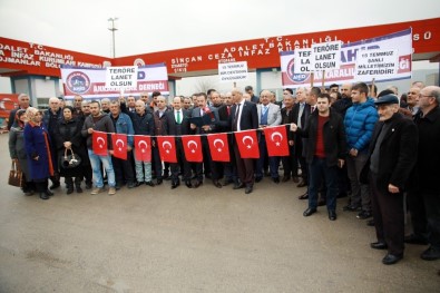 AHİD'den 15 Temmuz Davalarının Görüldüğü Adliye Önünde Açıklama