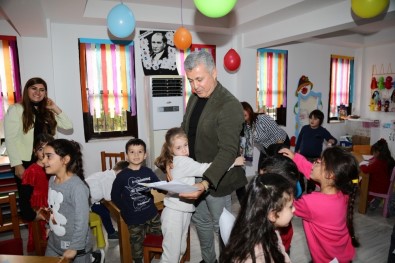 Başkan Sözen, Kreş Ve Çocuk Kültür Merkezi'ni İnceledi