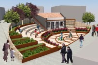 İSTİNAT DUVARI - Dağakça'ya Meydan Ve Hizmet Binası