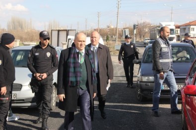 Gülşehir'de Polis Ekipleri Şok Uygulaması Yaptı