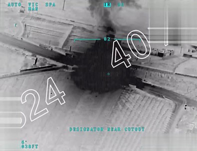 TSK, Afrin'e ilerleyen terör örgütü konvoyunu vurdu