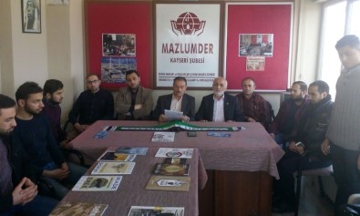 MAZLUM-DER Kayseri Şube Sekreteri Mustafa Kurban Açıklaması