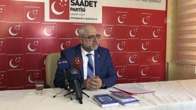 Saadet Partisi Diyarbakır İl Başkanı Bozan Açıklaması