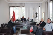 İLHAMI İŞSEVEN - Türkiye Kürek Federasyonu Başkanı İşseven'den Başkan Karaçelik'e Ziyaret
