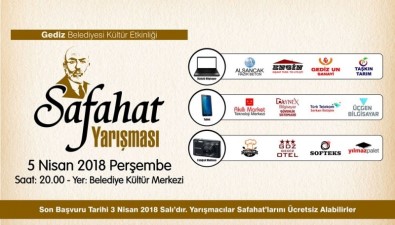 Gediz'de 'Safahat Okuma Ve Anlama' Yarışması