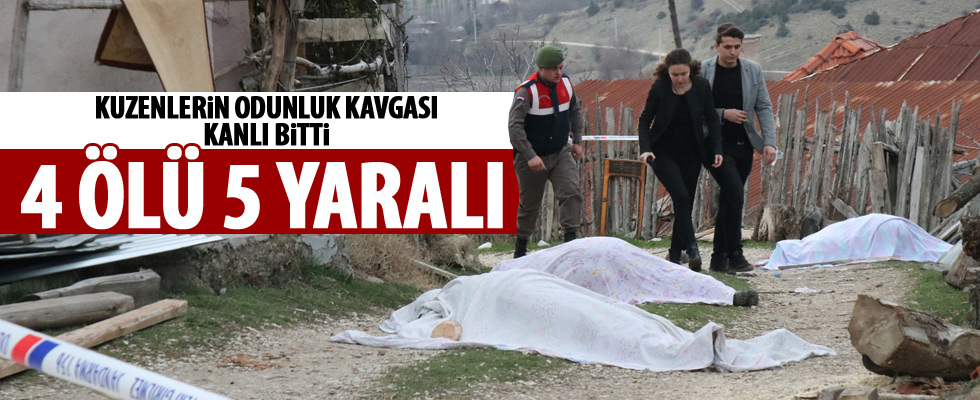 İki aile arasında kanlı kavga