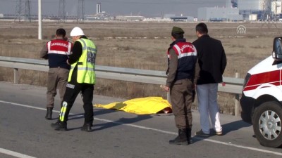 Konya'da Otomobilin Çarptığı Yaya Öldü