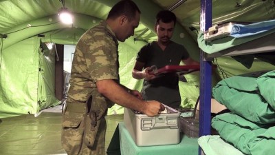 TSK'den Sınıra Seyyar İlk Yardım Hastanesi