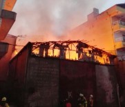 NATO - Ümraniye'de Sunta İmalathanesinde Çıkan Yangın Korkuttu