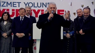 Başbakan Yıldırım Bursa'da Coşkulu Kalabalığa Seslendi