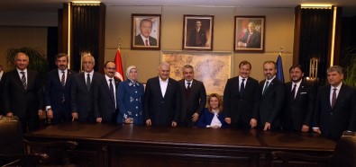 Başbakan Yıldırım'dan Alinur Aktaş'a Ziyaret