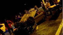 OKUL SERVİSİ - Beykoz'da Otomobil Takla Attı Açıklaması 2 Yaralı