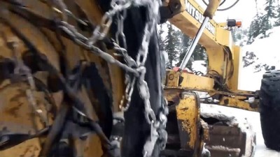 Akseki'de Kardan Kapanan Yayla Yolları Açılıyor